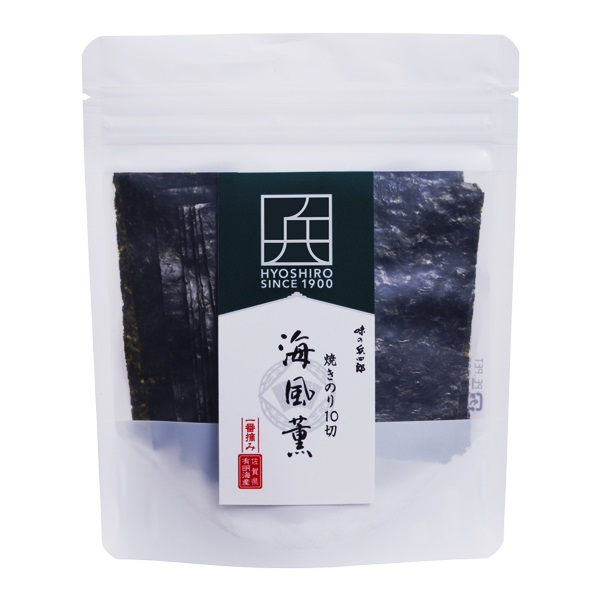 海風薫 焼きのり10切 | 味の兵四郎（ひょうしろう）公式通販サイト