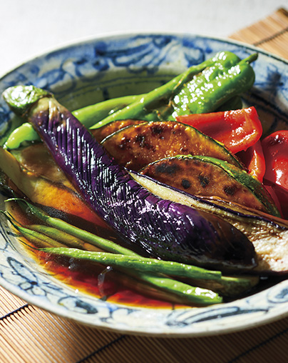 野菜の焼き浸し