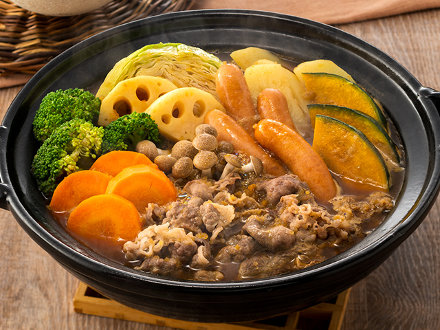 味噌カレー鍋の写真