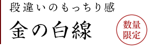 手延べ金の白線