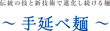手延べ麺シリーズ