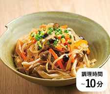 糸こんにゃくのピリ辛炒め