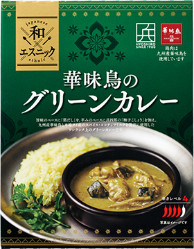 華味鳥のグリーンカレー