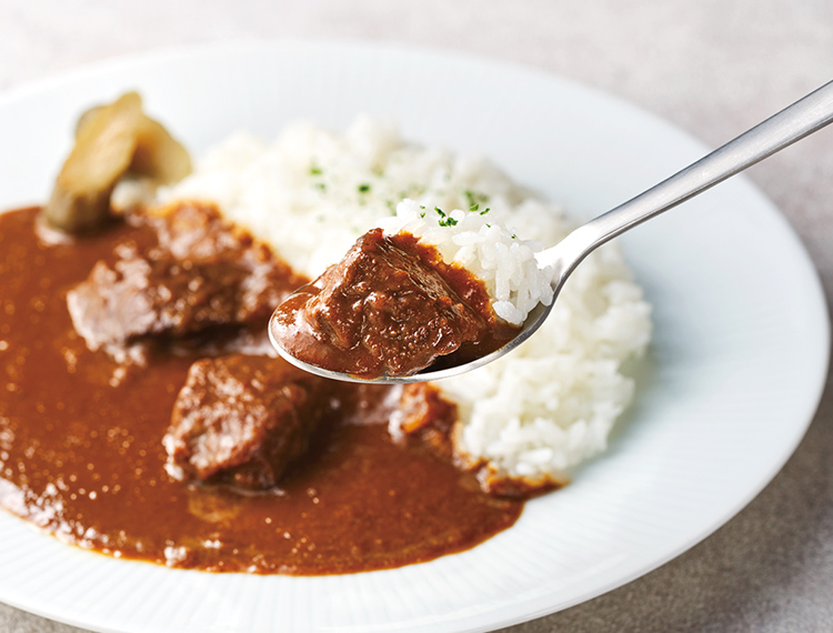 黒毛和牛の欧風カレー