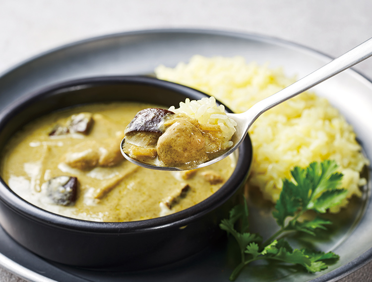 華味鳥のグリーンカレー