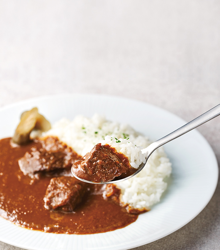 黒毛和牛の欧風カレー