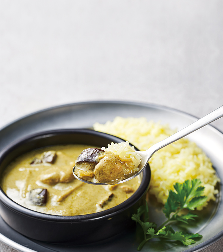 華味鳥のグリーンカレー